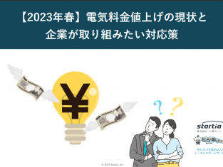 【2023年春】電気料⾦値上げの現状と企業が取り組みたい対応策(全16P)