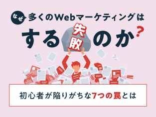 Webマーケティング初心者が陥りがちな7つの罠（全20P）