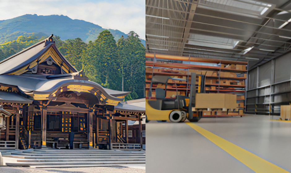 お寺・神社、倉庫のイメージ